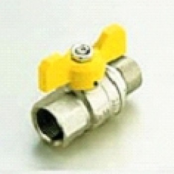 Lodveida ventilis gāzei MF ar tauriņrokturi