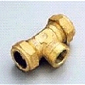 Kompresijas trejgabals Cu caurulei ar iekšējo vītni