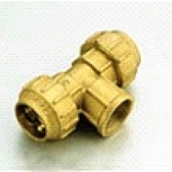 Misiņa T-savienojums ar iekšējo vītni