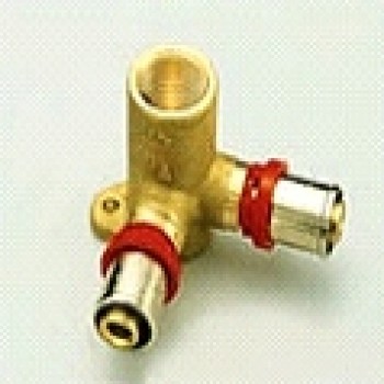 PE-X presējams sienas dubultlīkums ar vītni F