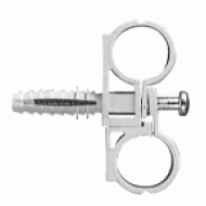 Cauruļu stiprinājums TC2, dubults