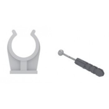 Neilona klipsis ar skrūvi un dībeli