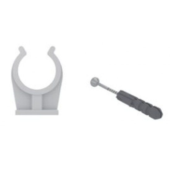 Neilona klipsis ar skrūvi un dībeli