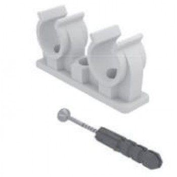 Neilona klipsis ar skrūvi un dībeli, dubults