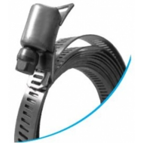 Savilcēju komplekts, 3m lente, 8 bloķēšanas skrūves