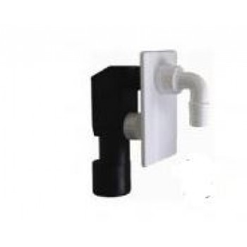 Sifons veļas mašīnai DN50 iebūvējams, balts