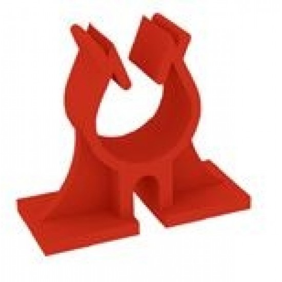 Cauruļu stiprinājumi stiprināšanai pie sieta U2,16-20mm