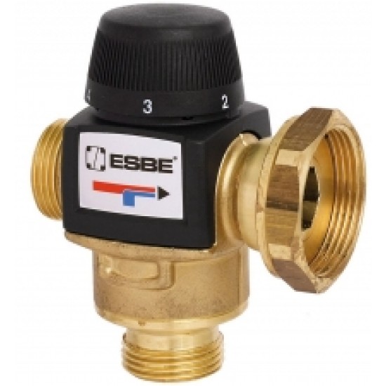 Termostatiskais jaucējvārsts VTA370,VTA570, ar saskrūvi