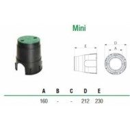 Šahta elektoventiļiem MINI, apaļa