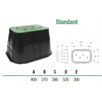 Šahta elektoventiļiem STANDARD, kantaina