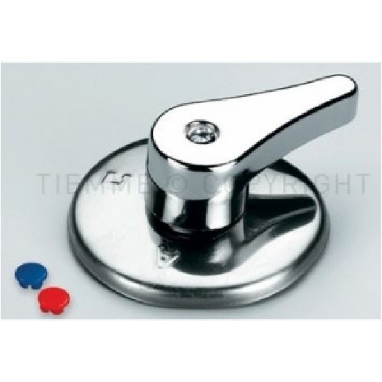 Rokturis iebūvējamam ventilim, hromēts