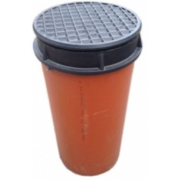 Plastmasas rāmis ar vāku un teleskopisku cauruli, 315 mm, L=0.6 m