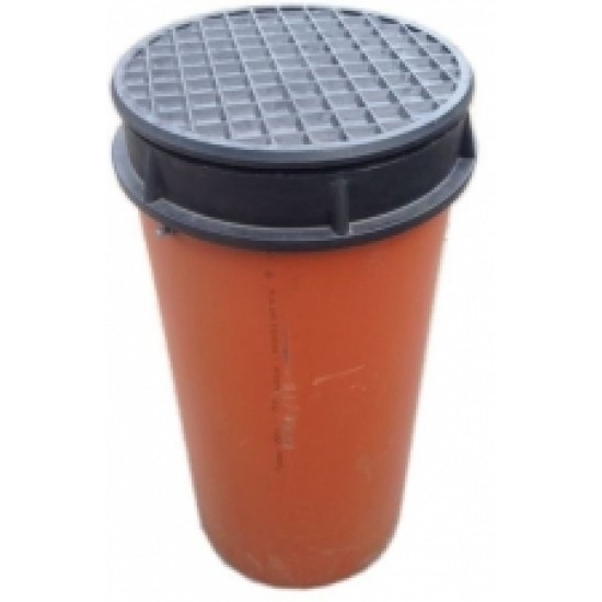 Plastmasas rāmis ar vāku un teleskopisku cauruli, 315 mm, L=0.6 m