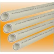 PPR caurule ar šķiedru PN20, STABI GLASS