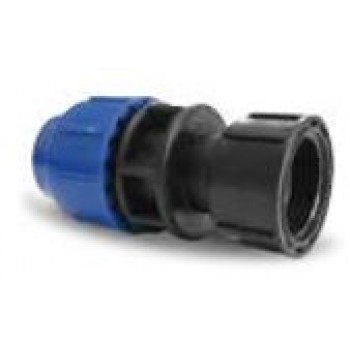 PP pāreja ar slīduzgriezni PE caurulei, F vītne