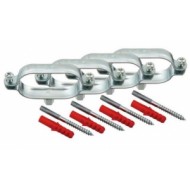 Stiprinājumu komplekts dubultcaurulēm