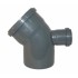 Līkums DN 110/45° ar atzaru DN50,135°