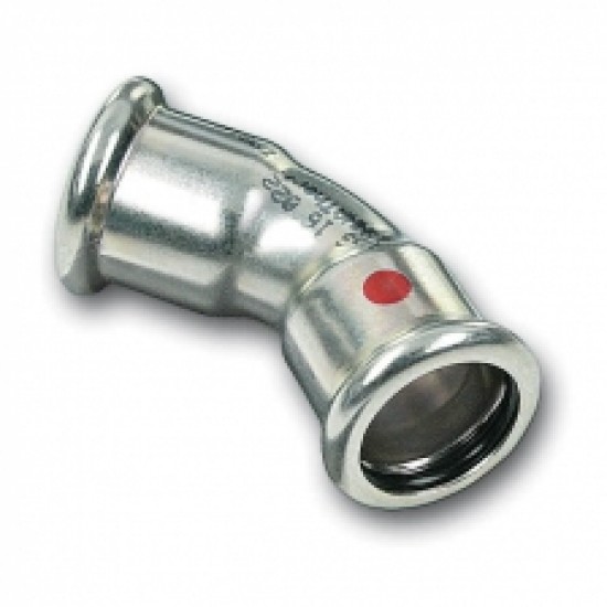 Cinkota tērauda līkums 45° FF