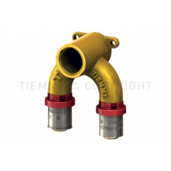 PE-X presējams U-tipa sienas stiprinājums, H40mm