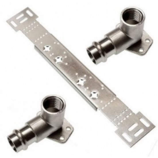 NiroSan montāžas plāksne iekšējās vītnes (F), 9980g