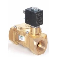 Solenoida vārsts ar spoli, normāli atvērts (NO)