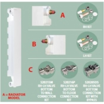 Alumīnija sekcija apakšas slēgumam BLITZ B4
