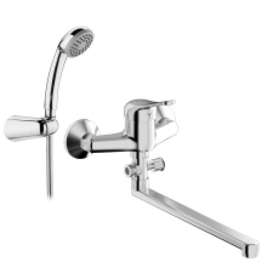 GAMMA vannas jaucējkrāns G07, ar garu izteku