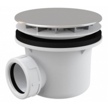 Sifons dušvannai A49CR Ø90mm hroms