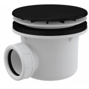 Sifons dušvannai A49BLACK Ø90mm