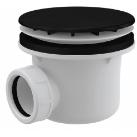 Sifons dušvannai A49BLACK Ø90mm