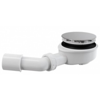 Sifons dušvannai zemais A491CR Ø90mm hroms