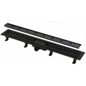 Dušas kanāls APZ10BLACK ar resti