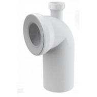 WC līkums ar pieslēgu 90° A90-90P40