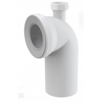 WC līkums ar pieslēgu 90° A90-90P40