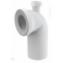 WC līkums ar pieslēgu 90° A90-90P40