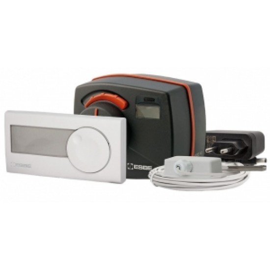 Regulators CRD221, kombinēta laika apstākļu kompensācijas un iekštelpu sensora kontrole