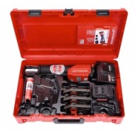 Prese ROMAX 4000 ar akumulatoru, komplekti