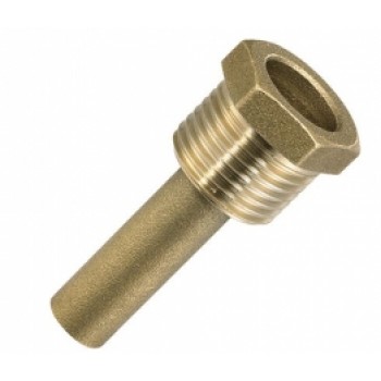 Čaula termometram 1/2" 25bar,  misiņš