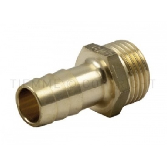 Štuceris ar ārējo vītni, misiņš