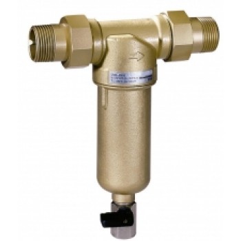 FF06 MiniPlus sieta filtrs ar misiņa kolbu PN25, 100μm