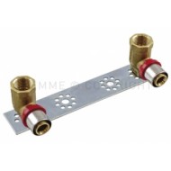 PE-X presējama sienas dubultplāksne taisna