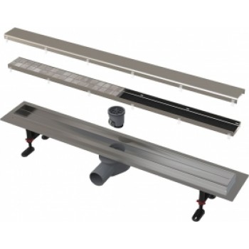 Dušas kanāls APZ13-DOUBLE9 Fit and Go ar divpusēju resti