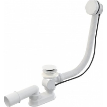 Sifons vannai A55KM-WHITE, L=570, matēts balts