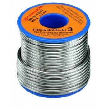 Lodalva 3, S-Sn97Cu3, 3mm, 250g spole
