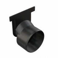 Drenāžas kanāla gala noslēgs ar izvadu DN110, AVZ-P010