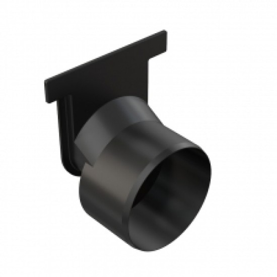 Drenāžas kanāla gala noslēgs ar izvadu DN110, AVZ-P010