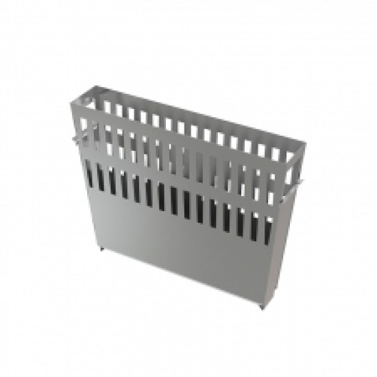 Smilšķērāja spainis nerūsējošs tērauds AVZ-P012