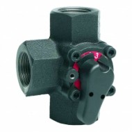 Trīsceļu rotācijas vārsts V5433A, PN6, čuguns