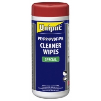 Unipak tīrīšanas salvetes PE/PP/PVDF/PB caurulēm