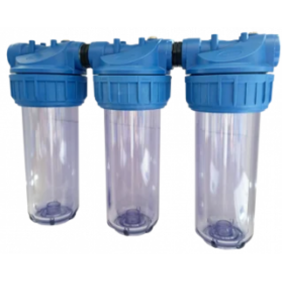 Filtra korpuss FP3 Triplex, 9 3/4